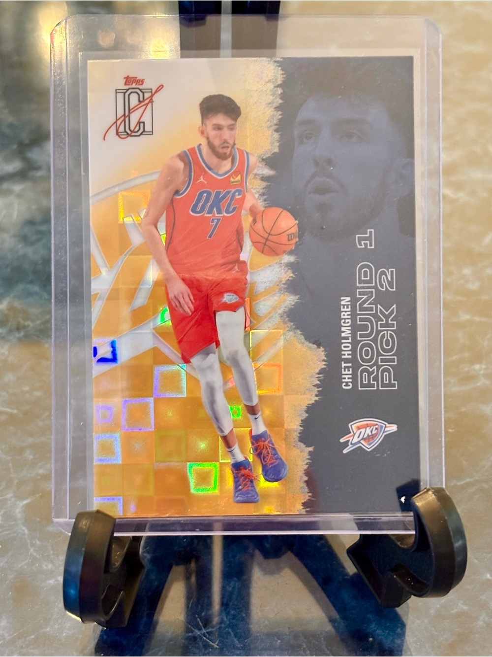 Topps 2026 Signature Class Chet Holmgren Oklahoma City Thunder Basketball Cards